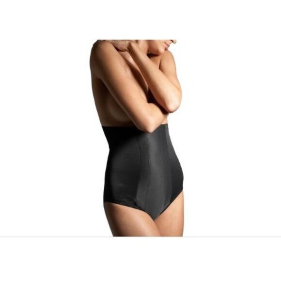 Miraclesuit Women's BUNDLE Shape with an Edge Hi-Waist Brief Black/Nude Size S - Picture 1 of 13